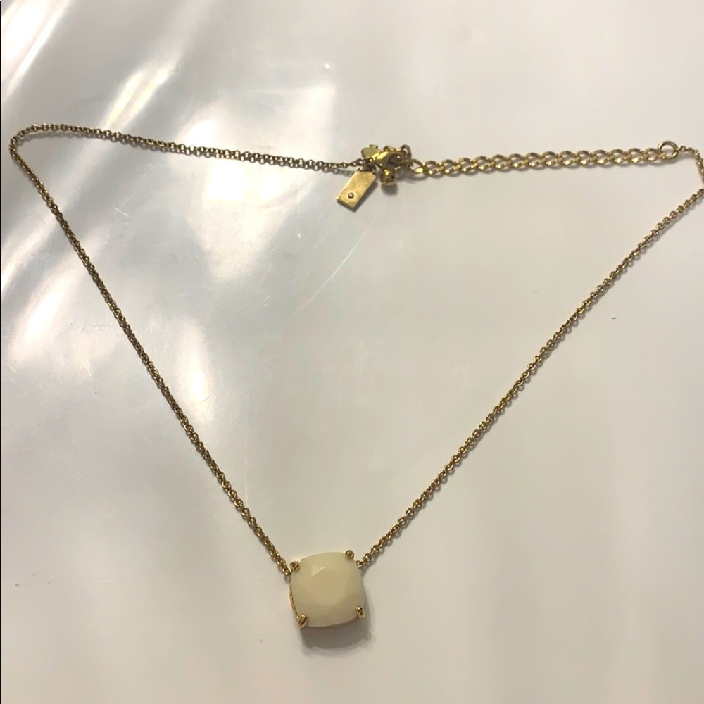 Kate spade ivory pendant necklace